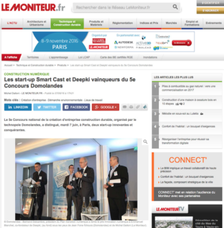 Parution Le Moniteur