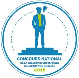 Deux start-up primées lors du   Concours National  de la Création d'Entreprises Construction Durable 2018