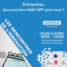 RENCONTRES DE L'INNOVATION #2 - 🤖 CHAT GPT au service des entreprises