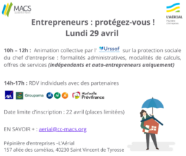 Journée sur la protection des entreprises et du chef d’entreprise - 29/04/24