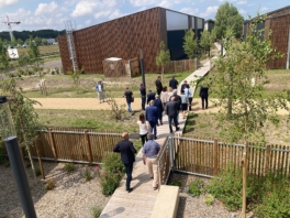 Retour en images : Visite de l'extension du Technopole Domolandes - 04/06/24
