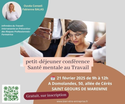 Matinée santé mentale au travail